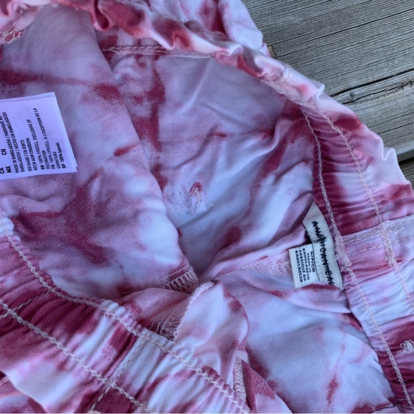 American Eagle Outfitters Dusty Rose Tie Dye Pants Size Small - Picture 2 of 8